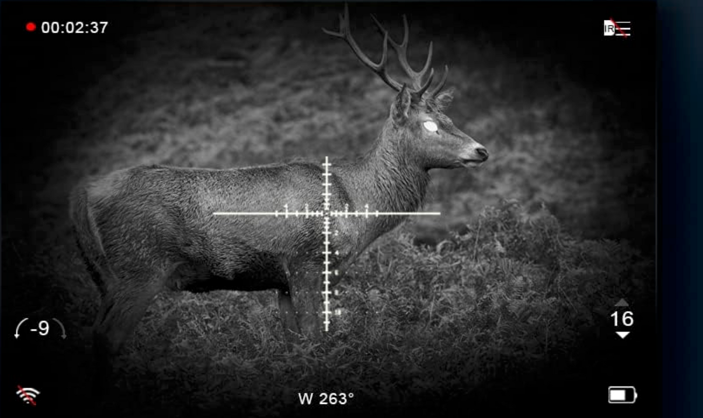 In Stock Pard NV008SP2LRF Night Vision Scope with Built-in Illuminator and Laser Rangefinder with Ballistics