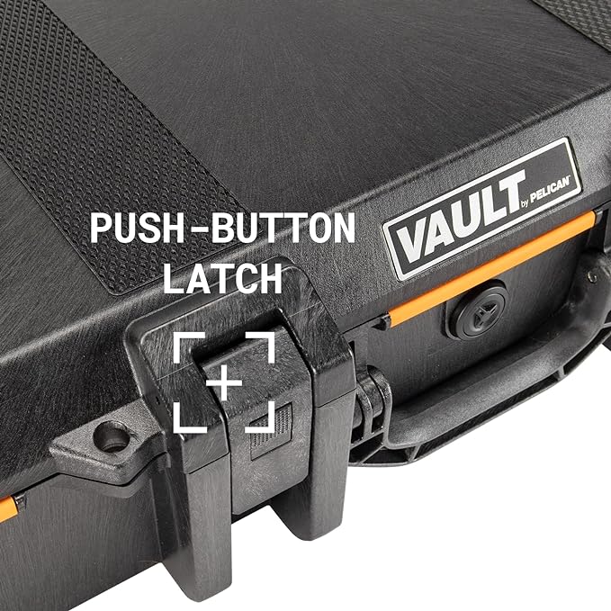Pelican V700 Vault Takedown Case Black available in 40, 47 and 56 inches (Length) and Black, Gray, OD Green and Tan Colors