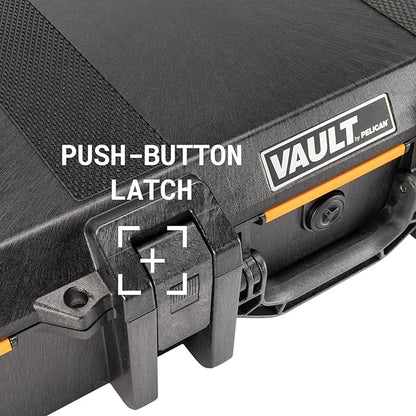 Pelican V700 Vault Takedown Case Black available in 40, 47 and 56 inches (Length) and Black, Gray, OD Green and Tan Colors