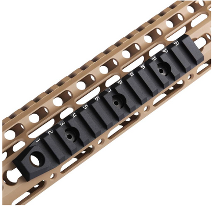 TuFok 13-Slot Aluminum Picatinny Rail for Keymod