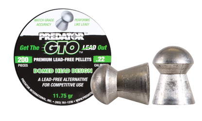 In Stock Predator GTO "Green" Pellets - Lead Free - Available in .177, .22 and .25 Calibers