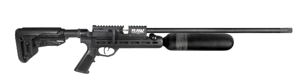 In Stock Rapid Air Worx RAW HM1000X Chassis Gun, no shroud, .30 caliber - UPGRADED