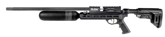 In Stock Rapid Air Worx RAW HM1000X Chassis Gun, no shroud, .30 caliber - UPGRADED