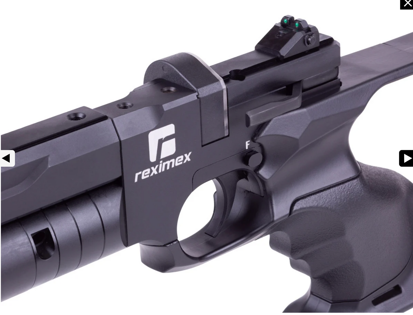 In Stock Reximex RP PCP Pistol/Carbine .22 caliber, Regulated. Flat Dark Earth