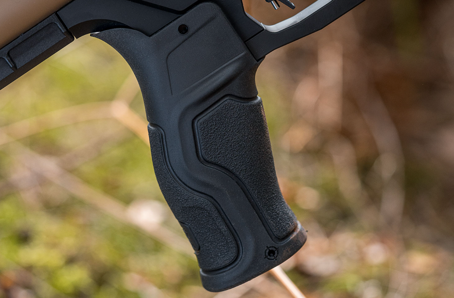 In Stock AirMaks Arms Krait L Pro Regulated PCP. Available in .22, .25 and .30 (7.62) Calibers