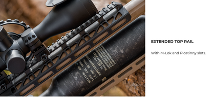 In Stock AirMaks Arms Krait L Pro Regulated PCP. Available in .22, .25 and .30 (7.62) Calibers