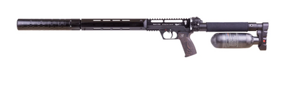 Edgun Leshiy 2 9mm/.357 with 600mm barrel, Behemoth moderator, RIPR Regulator, Monster Plenum, Alpha Trigger Mod