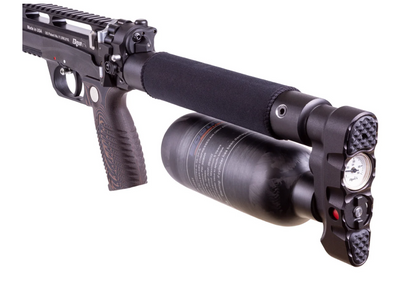 Edgun Leshiy 2 9mm/.357 with 600mm barrel, Behemoth moderator, RIPR Regulator, Monster Plenum, Alpha Trigger Mod