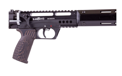 Edgun Leshiy 2 9mm/.357 with 600mm barrel, Behemoth moderator, RIPR Regulator, Monster Plenum, Alpha Trigger Mod