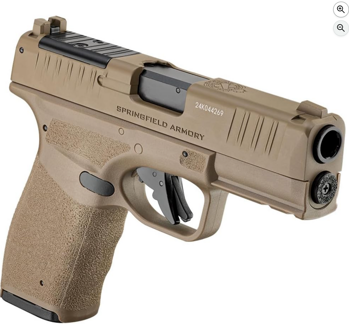Springfield Armory Hellcat Pro CO2 BB Pistol, Optional Red Dot