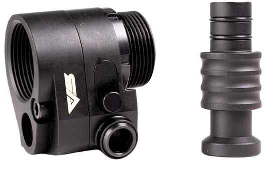 Sylvan Arms AR-15 Folding Stock Adaptor Gen 4 Black - Folds Both to Left and Right Side