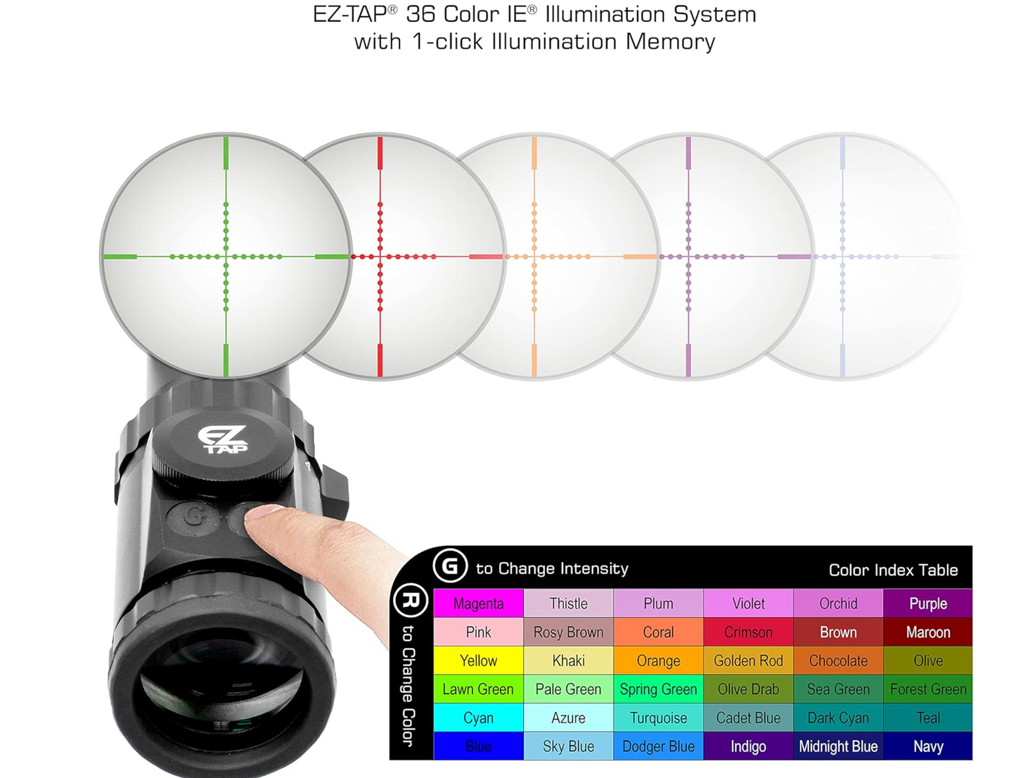 In Stock UTG 3-12X44 30mm Compact Scope, AO, 36-color Mil-dot, Rings , Black