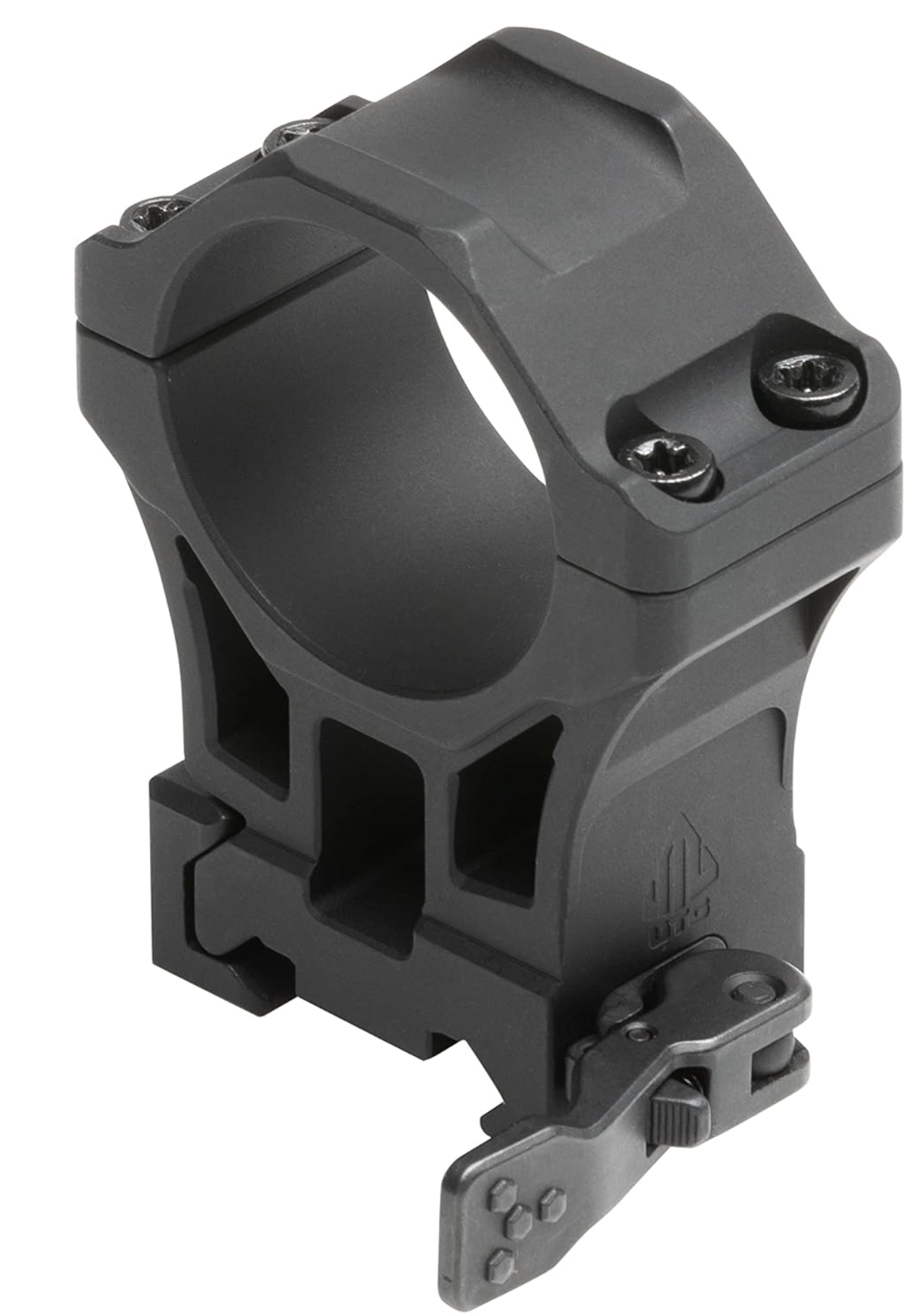 UTG/Leapers ACCU-SYNC QR 30mm High Profile Scope Rings, Picatinny, Black