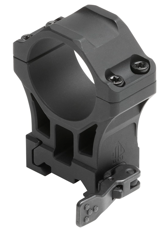 UTG/Leapers ACCU-SYNC QR 30mm High Profile Scope Rings, Picatinny, Black