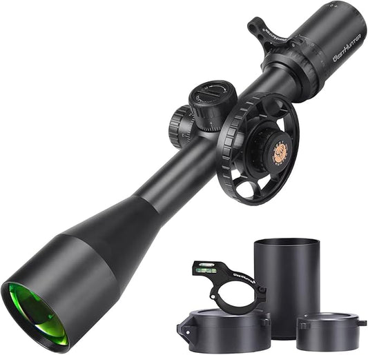 WestHunter Optics TD 5-25x50 SFIR FFP Long Range Precision Riflescope, Red Illumination First Focal Plane 30 mm Tactical 1/10 MIL Competition Shooting Scope