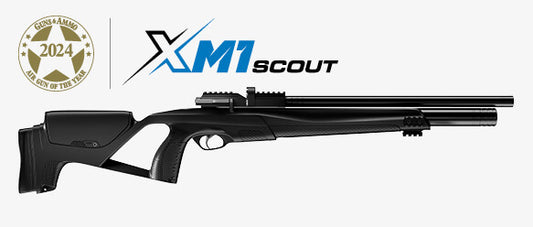 Stoeger XM1 Scout Regulated PCP Air Rifle available in .22 and .25 calibers