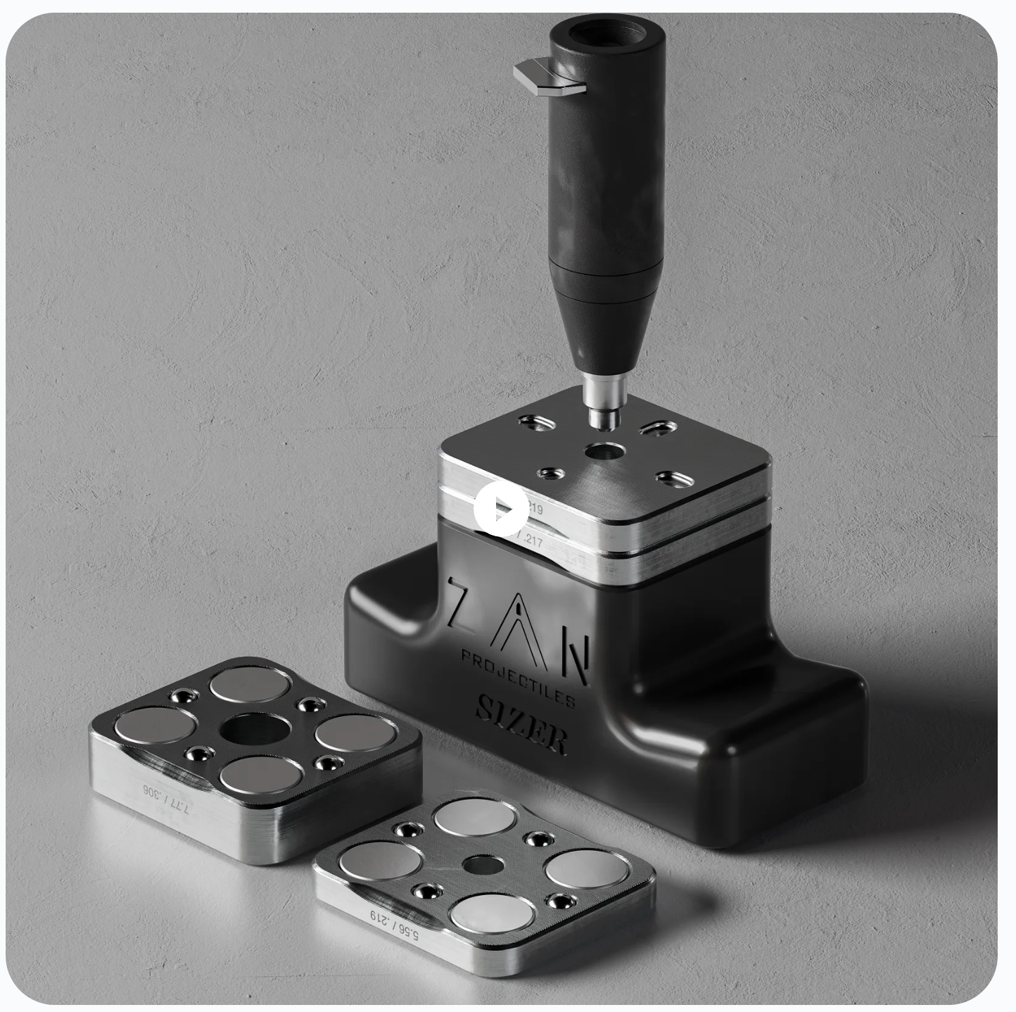 In Stock Zan Pellet Sizer Available in .22, .25, 30 and .35 calibers