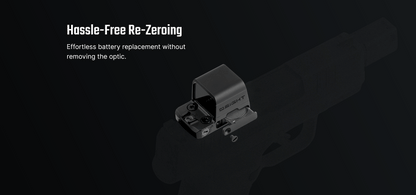 Osight SE SE Enclosed Micro Red Dot Sight - RMSc/K Footprint In Stock Compatible | 2 MOA Dot & 32 MOA Circle Dual Reticle System | Durable Compact Reflex Sight