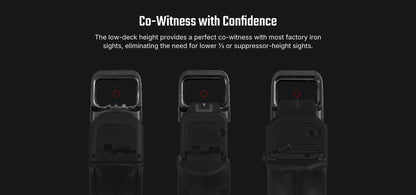 Osight SE SE Enclosed Micro Red Dot Sight - RMSc/K Footprint In Stock Compatible | 2 MOA Dot & 32 MOA Circle Dual Reticle System | Durable Compact Reflex Sight
