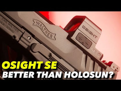 In Stock Osight SE enclosed Micro Red or Green Dot Sight with multi-reticle models in each Color - RMSc/K Footprint In Stock Compatible | 2 MOA Dot & 32 MOA Circle Dual Reticle System | Durable Compact Reflex Sight US-OSIGHTSE-GN-300115